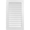 Ekena Millwork Vertical Surface Mount PVC Gable Vent: Non-Functional, w/ 3-1/2"W x 1"P Standard Frame, 24"W x 40"H GVPVE24X4001SN - alternate 1